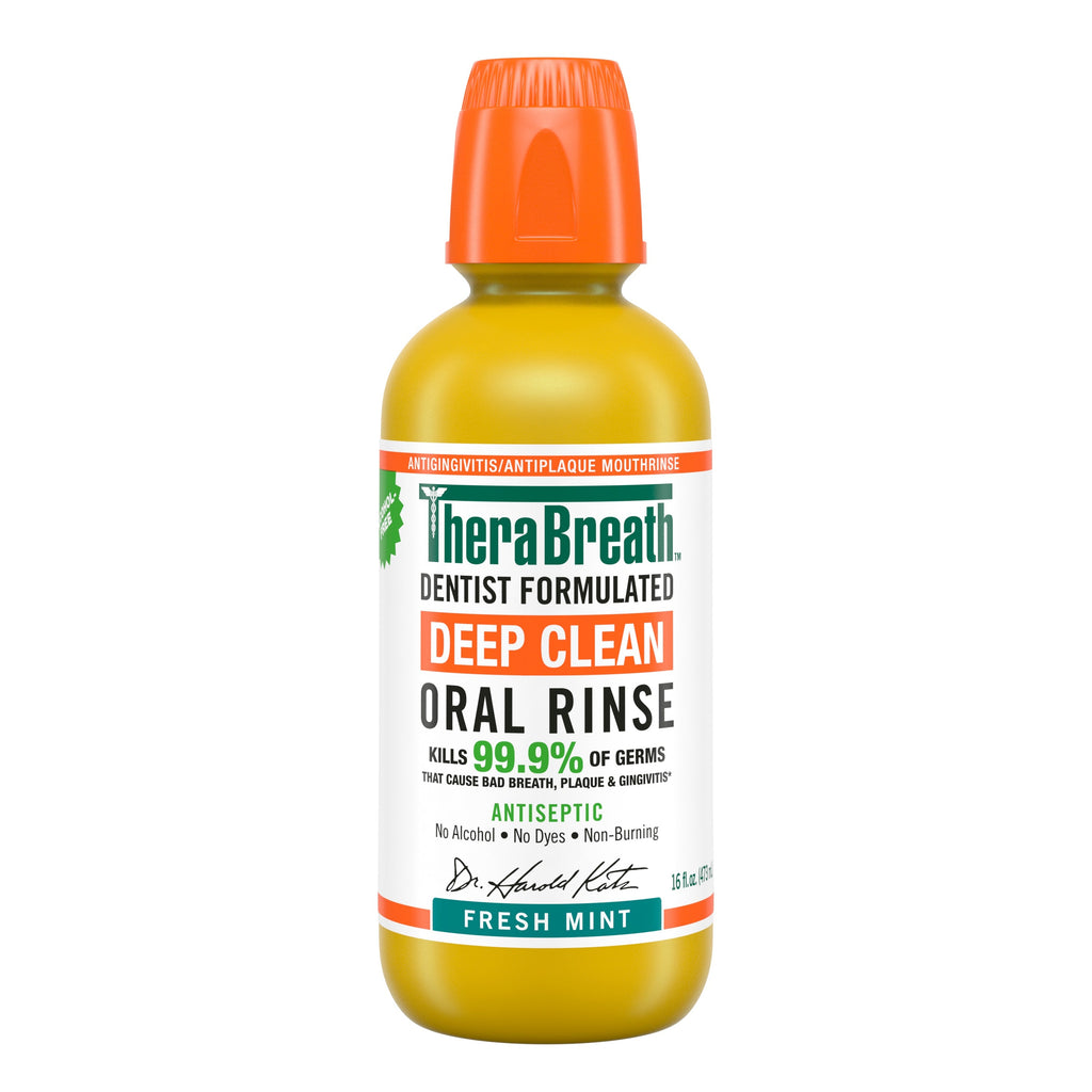 Deep Clean Oral Rinse - Fresh Mint lcEE