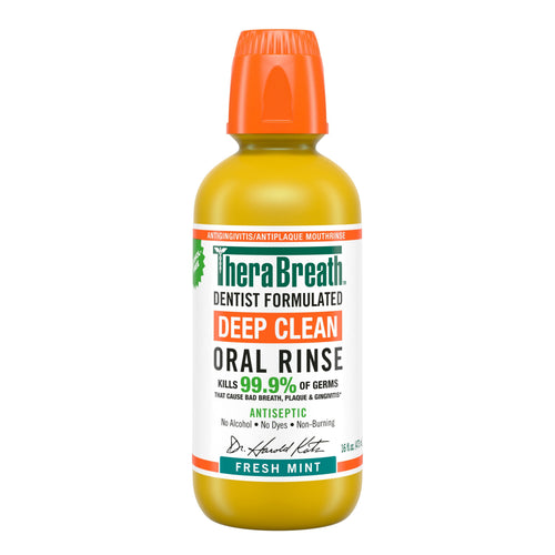 Deep Clean Oral Rinse - Fresh Mint lcEE