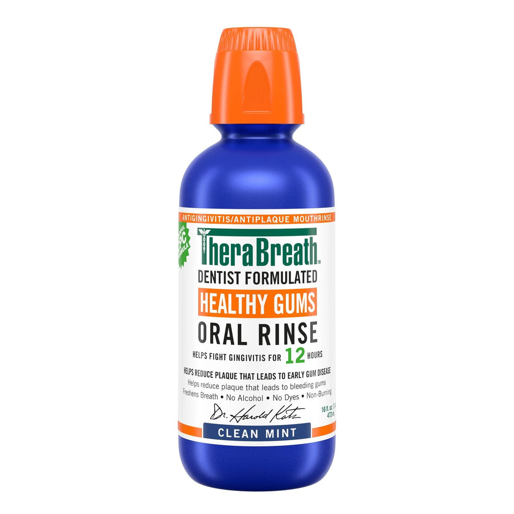 Healthy Gums Oral Rinse w/ Added CPC - Clean Mint v6xe