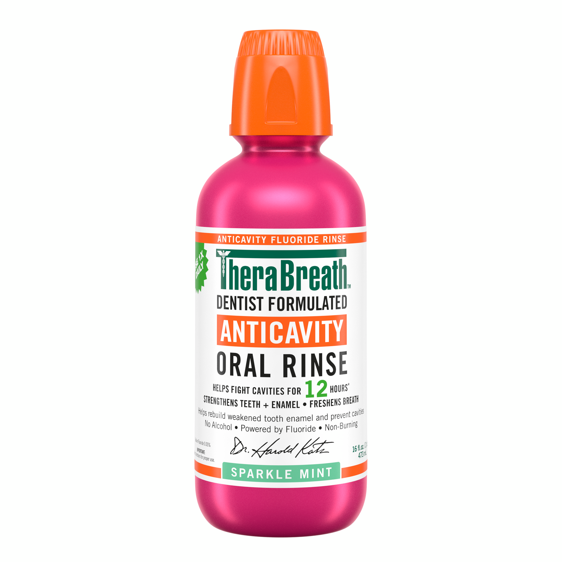 Anticavity Oral Rinse - Sparkle Mint y1RT
