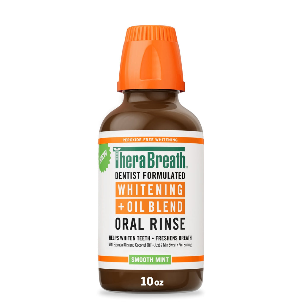 Whitening + Oil Blend Oral Rinse – Smooth Mint rwlP